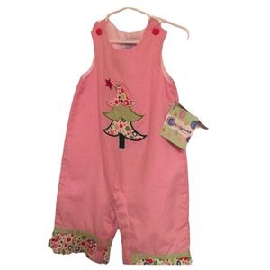 Baby Christmas Tree romper SZ 6 mo